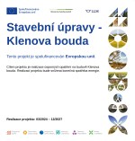 Stavební úpravy Klenova bouda Stavební úpravy Klenova bouda